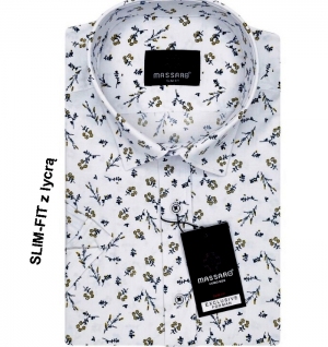 Koszule męskie krótki rękaw - Tureckie (M-2XL) DH19205