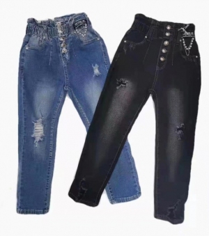 Spodnie jeansowe dziewczęce (4-12) TP29781