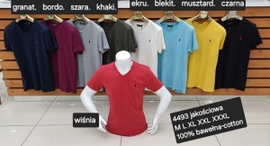 T-hirt męskie na krótki rękaw - Tureckie (M-3XL) TP10957