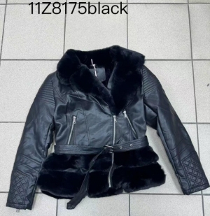 Kurtka skórzana damska zimowa (S-XL) NG2775