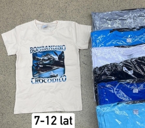 Bluzki chłopięce na krótki rękaw (7-12lat) NG454