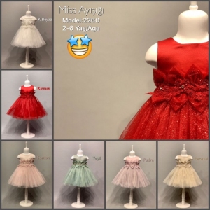 Sukienki wizytowe dla dziewczynki (2-6) TP13380