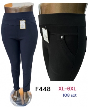 Spodnie materiałowe damskie (XL-6XL) TP4246