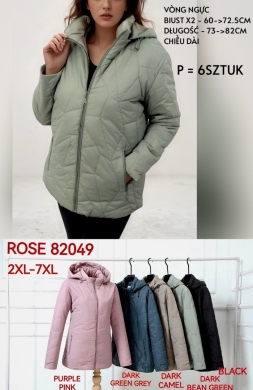 Kurtka damska jesienna (2XL-7XL) DH13264