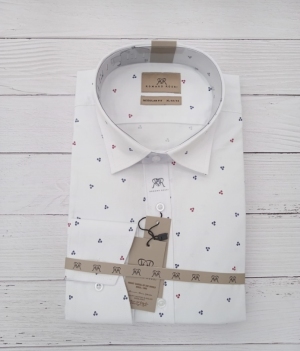 Koszule męskie na długi rękaw - Tureckie (L-4XL) DH16004