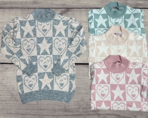 Swetry dziewczęce - Tureckie (116-140) TP19949