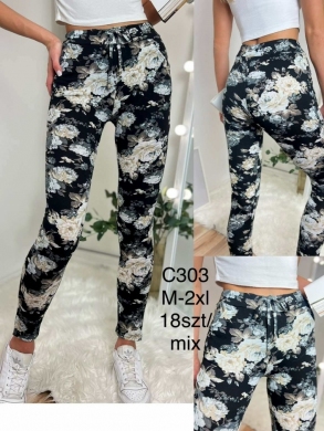 Spodnie alladynki damskie (M-2XL) TP5297