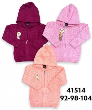 Swetry dziewczęce- Tureckie (92-104) TP23796