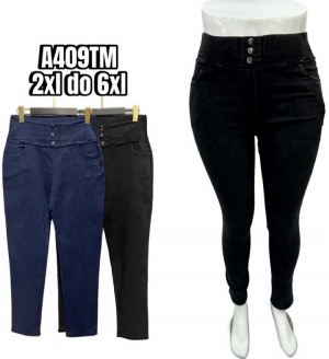 Spodnie materiałowe damskie (2XL-6XL) DH2350