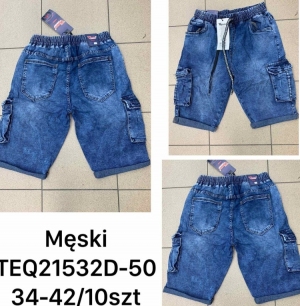 Szorty męskie jeansowe (34-42) TP8336