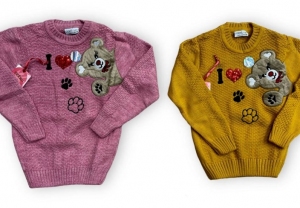 Sweter dziewczęce (116-140) TP29339