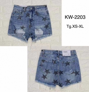 Szorty damskie jeansowe (XS-XL) TP4754
