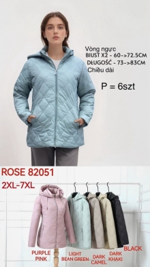 Kurtka damska jesienna (2XL-7XL) NG3047