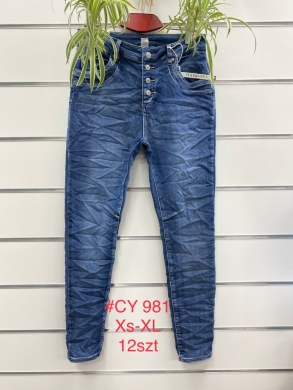 Spodnie jeansowe damskie (XS-XL) TP18080