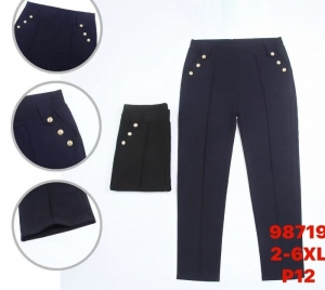 Spodnie materiałowe damskie (2XL-6XL) NG5670