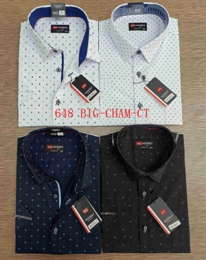 Koszule męskie na krótki rękaw (3/4XL-7/8XL) DH14574
