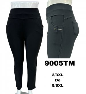 Spodnie materiałowe damskie (2XL-6XL) DH15617