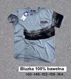 Bluzki chłopięce na krótki rękaw (140-164) DH11648