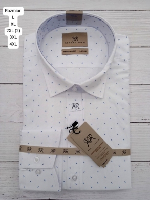 Koszule męskie na długi rękaw - Tureckie (L-4XL) DH15997