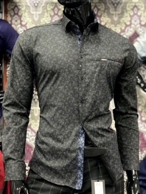 Koszule męskie na długi rękaw - Tureckie (M-3XL) TP30074