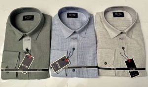 Koszule męskie na długi rękaw - Tureckie (M-3XL) DH15022