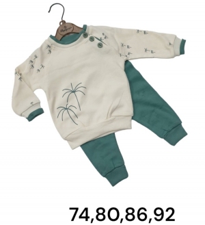 Komplet chłopięcy na długi rękaw (74-92) TP11538