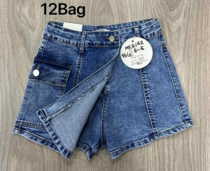 Szorty dziewczęce jeansowe (6-16) TP7208