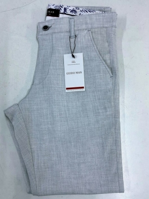 Spodnie materiałowe męskie prosta nogawka (30-40) DN1693