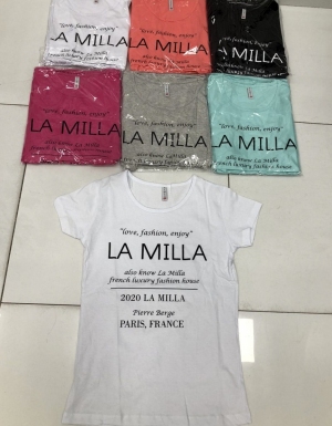 Bluzka damska na krótki rękaw - Turecka (M-XL) DH17580