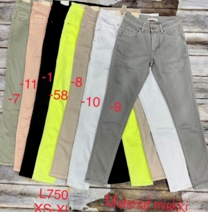 Spodnie jeansowe damskie (XS-XL) TP9133