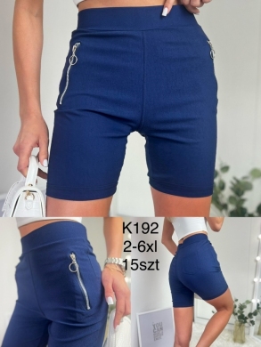 Szorty damskie materiałowe (2XL-6XL) DH16546