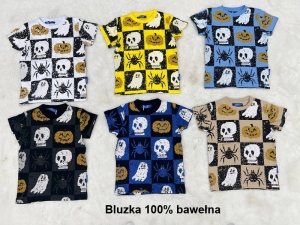 Bluzki chłopięce na krótki rękaw (110-134) DH11638