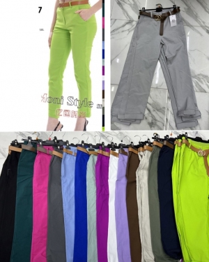 Spodnie materiałowe damskie (S-2XL) TP6433