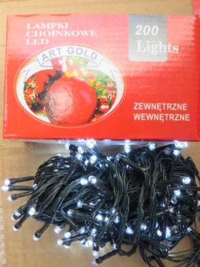 Lampki na choinkę 200 Led - KM11750