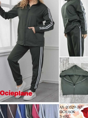Komplet damskie na długi rękaw (3XL-6XL) NG5667