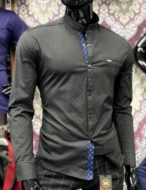 Koszule męskie na długi rękaw - Tureckie (M-3XL) TP30070