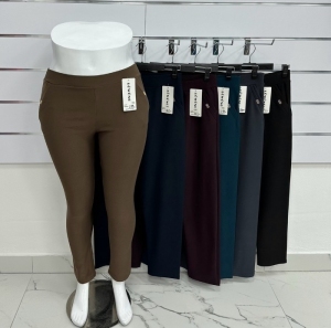 Spodnie materiałowe damskie (2XL-6XL) DH13158