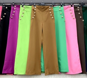 Spodnie materiałowe damskie (S-2XL) TP1514