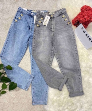 Spodnie jeansowe damskie (XS-XL) TP14597