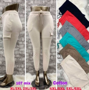 Spodnie dresowe damskie (XL-6XL) TP21601
