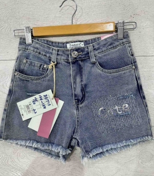 Szorty dziewczęce jeansowe (134-164) TP3951
