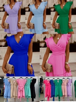 Sukienki damskie bez rękaw - Włoskie (Standard) TP10632