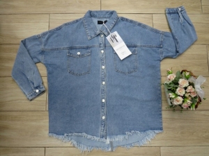 Koszule jeansowe damskie długi rękaw (S-XL) TP4180