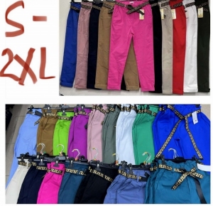Spodnie materiałowe damskie (S-2XL) TP8442
