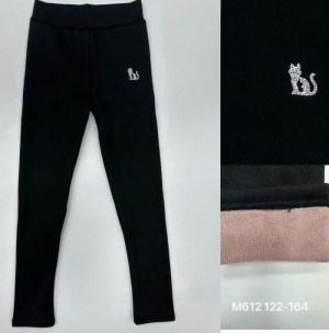 Legginsy dziewczęce ocieplane (122-164) NG3335