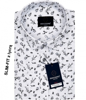 Koszule męskie krótki rękaw - Tureckie (M-2XL) DH19200