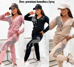 Komplet damski na długi rękaw (S-XL) DH1489