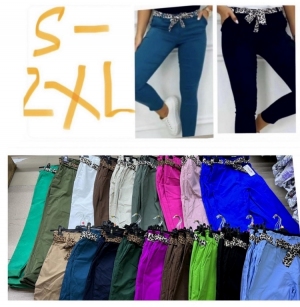 Spodnie materiałowe damskie (S-2XL) TP8444