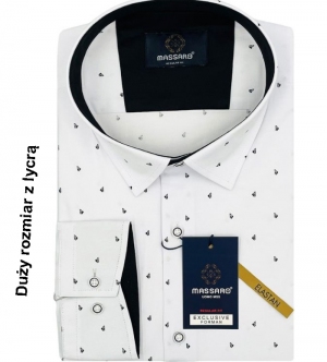 Koszule męskie na długi rękaw - Tureckie (3XL-6XL) DH19085