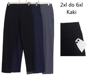 Spodnie materiałowe damskie (2XL-6XL) DH15670